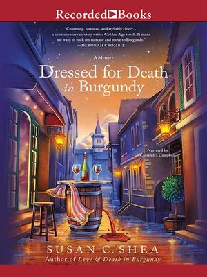 cover image of Dressed for Death in Burgundy